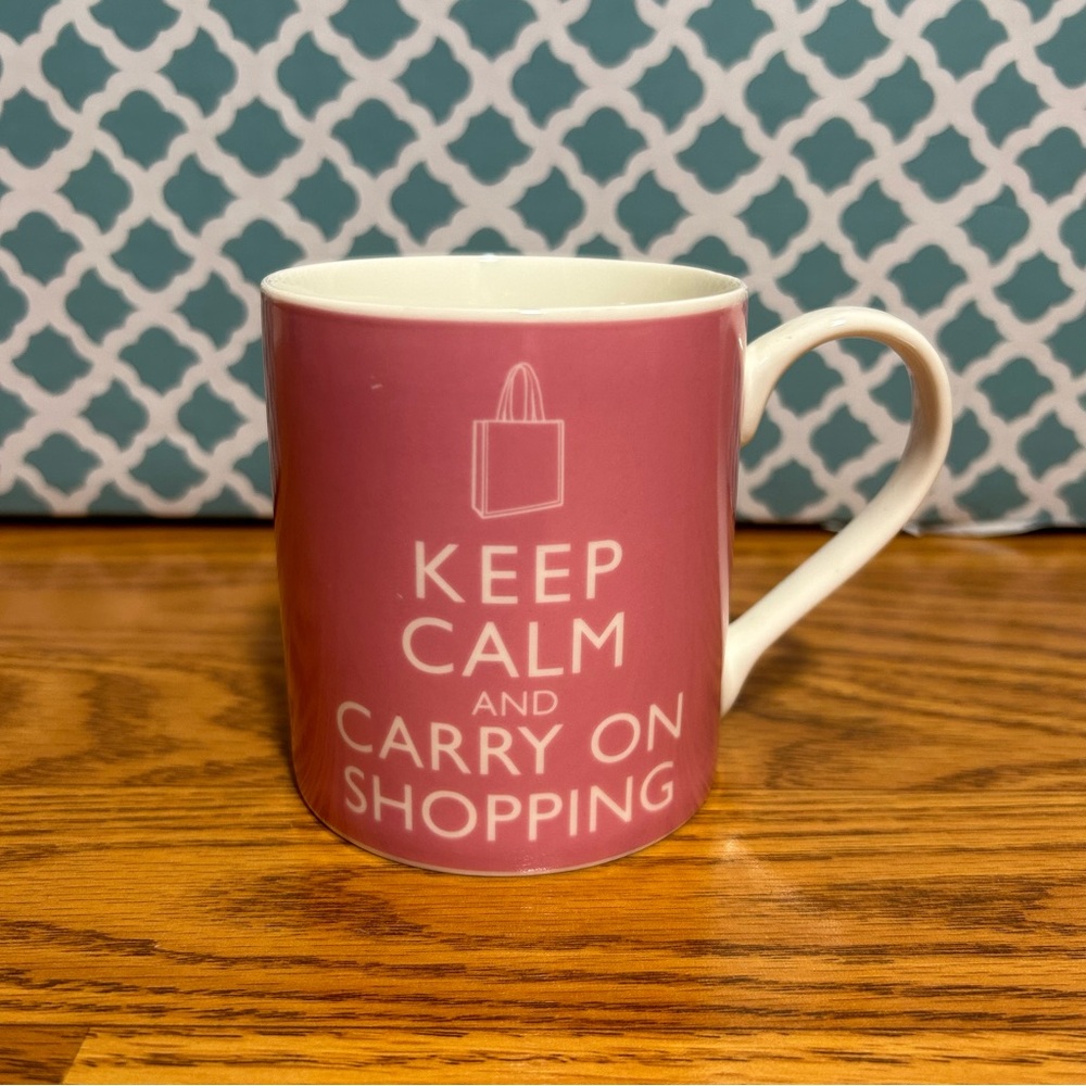 Kent Pottery Pink Shopping Mug